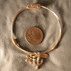 Expandable Wire Bangle Bracelet